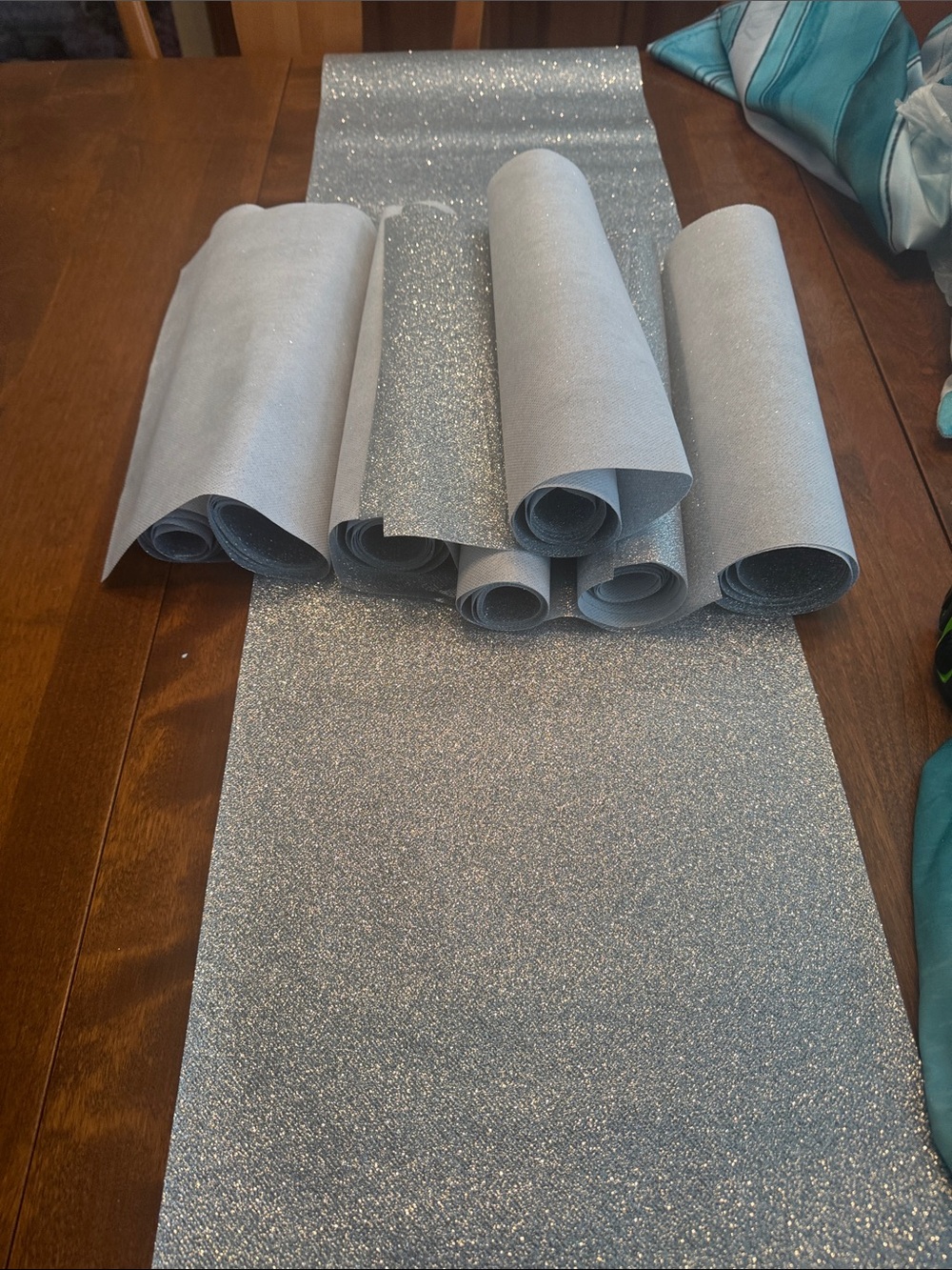 Breakfast at Tiffany’s Teal Blue Bridal Shower/Birthday Table & Wall Decor - Picture 5 of 12